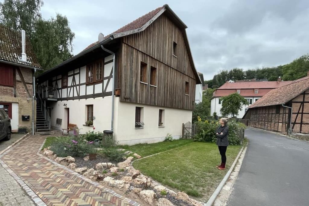 Wohnen Im Fachwerk - Ferienwohnung Fenja Nentershausen  Exterior foto