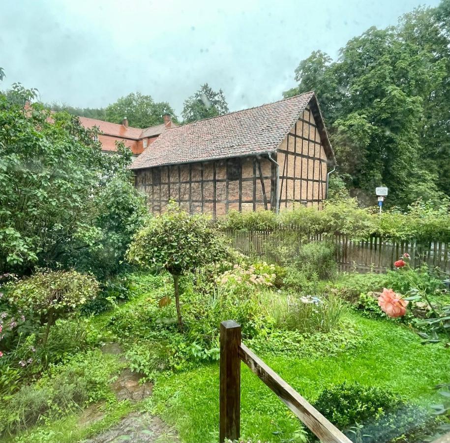 Wohnen Im Fachwerk - Ferienwohnung Fenja Nentershausen  Exterior foto